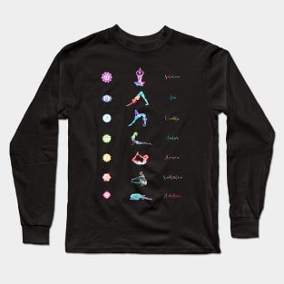 7 Chakras Long Sleeve T-Shirt